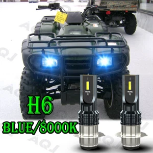 For Honda Rancher 350 2000-2003 H6 LED Headlight Super Bright Bulbs 2pcs 8000K - Picture 1 of 14