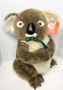 FAO Schwarz Koala Bear 19" Plush Stuffed Animal Realistic Eucalyptus Tag Vintage