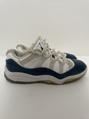 Scarpe da ginnastica Jordan 11 Retro Low Snake Navy (2018) (PS) CD6868 102 taglia 1Y