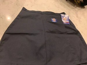 NWT DICKIES GIRLS SKORT SIZE 18Rg BLUE SCHOOL UNIFORM SHORTS SKIRT WRAP LARGE - Picture 1 of 6