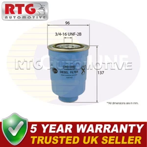 Filtro carburante adatto a Nissan X-Trail Navara Terrano Cabstar Pickup LTI TX - Foto 1 di 2