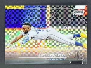 RANDY AROZENA 2022 Stadium Club Chrome X-Fractor #37 Tampa Bay Rays - Foto 1 di 2