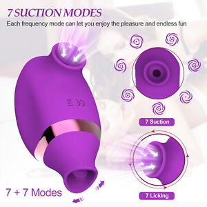 Licking Dildo Sucking Vibrator Clit Sucker G-spot Massager Sex Toys for Women