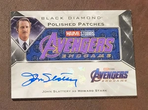 2021 Marvrl Black Diamond JOHN SLATTERY as HOWARD STARK AUTO MFG. PATCH /25 - Picture 1 of 3