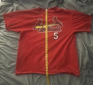 Majestic MLB Albert Pujols #5 St. Louis Cardinals T-Shirt Size: XL - Picture 1 of 3