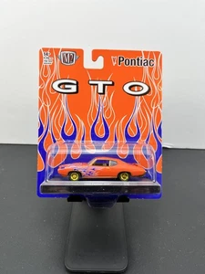 M2 Machines 2025 Pontiac GTO CHASE 1969 Pontiac GTO Orange - Picture 1 of 6