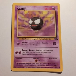 Gastly - Pokemon TCG Karte - Fossil - 33/62 - 1999 - English - Bild 1 von 2