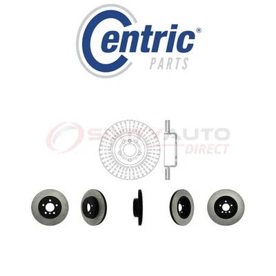 Centric High Carbon Alloy Disc Brake Rotor for 2011-2013 BMW 535i 3.0L 4.4L cx Foto 1 de 4