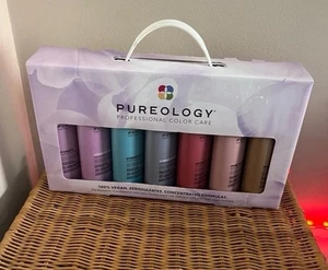 NEW IN BOX 7 Pureology Hydrate Sheer Shampoo Large Trial box w/ Multiples New! - Picture 1 of 6