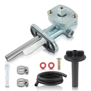 Tanque de combustible de gasolina Petcock para Yamaha Grizzly Bruin 350 5KM-24500-10-00 con tornillo de palanca - Imagen 1 de 12