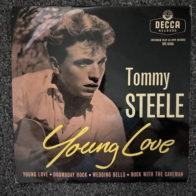 Tommy Steele and The Steelmen - Young Love - 4 Track EP - Image 1 of 3