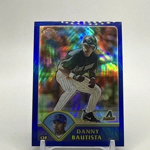 2003 Topps Chrome Refractor Blue 61/699 #10 Danny Bautista Diamondbacks - Bild 1 von 11