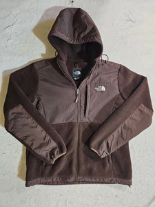 The North Face Denali Giacca Pile Donna Taglia Large Marrone Cioccolato Full Zip - Foto 1 di 13