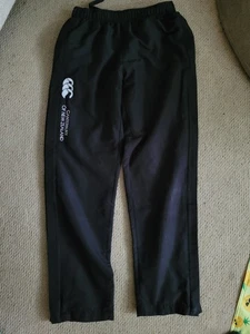 Canterbury Black Tracksuit Bottoms age 14 - Picture 1 of 3
