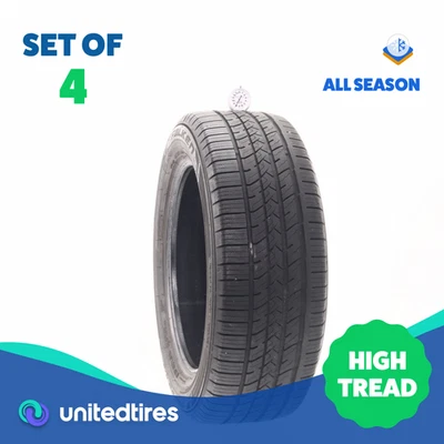 Set of (4) Used 225/55R17 Falken Pro G5 A/S 101H - 8-9.5/32 - Image 1 of 4