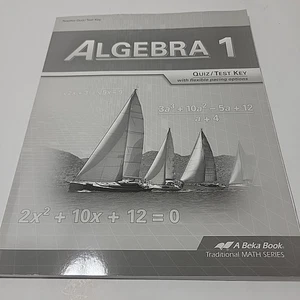 Abeka Algebra 1 Quiz And Test Key - Picture 1 of 2