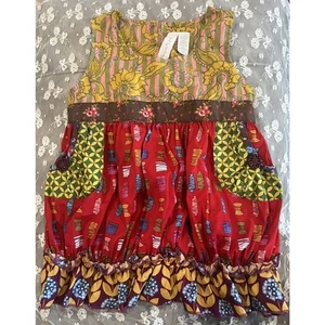 Jumper Children’s Matilda Jane Paint by Numbers Jester Red Shasta Top Size 8 - Picture 1 of 6