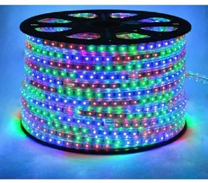LED Strip AC 220V 240V IP67 WATERPROOF 5050 SMD Commercial Rope Light only 25m   - Picture 1 of 2