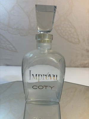 Vintage Coty Imprévu Large Display Perfume Bottle Factice – Empty with Stopper - Image 1 of 4