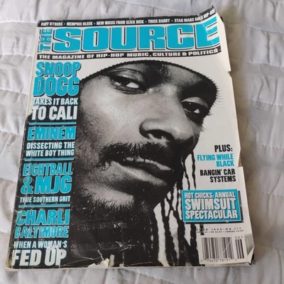 The SOURCE Magazine #117 June 1999 Snoop Dogg Eminem Swimsuit Issue RARE Hip-Hop - Image 1 of 4