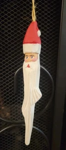 Barba Larga Papá Noel Adorno de Navidad Vacaciones 6.25 Pulgadas - Imagen 1 de 8