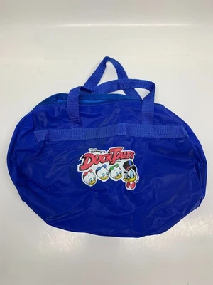 Bolso de Viaje de Lona Vintage Disney Duck Tales Azul Huey Dewey Louie 13" Bolso para Niños Foto 1 de 4