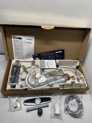 Grifo de cocina sin contacto Moen 7260EVC Belfield con control por voz (cromo) Foto 1 de 4