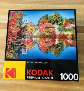 Nuevo rompecabezas Kodak Premium otoño en Harrisville Hampshire 1000 piezas 27X20 sellado - Imagen 1 de 9