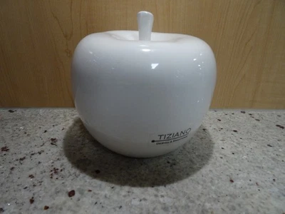 Tiziano Design Keramik Deko-Apfel Dolce 13 cm cremeweiß - Bild 1 von 3