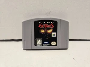 Nightmare Creatures Nintendo 64 N64 - Picture 1 of 3