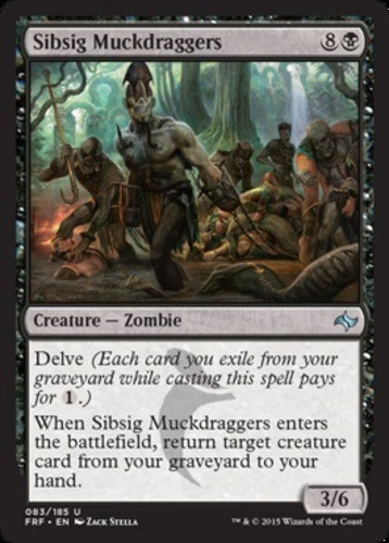 Sibsig Muckdraggers - Fate Reforged #083/185 MTG Magic The Gathering - Image 1 of 1
