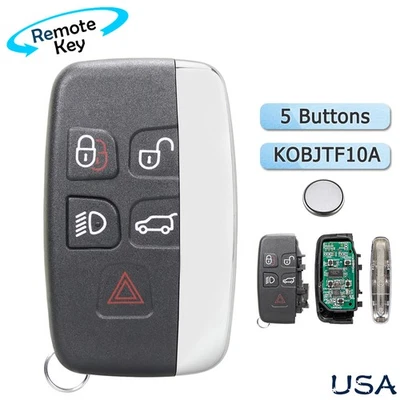 For 2012 2013 2014 2015 2016 2017 2018 Land Rover Range Rover Remote Key Fob - Image 1 of 4