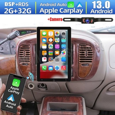 Radio estéreo GPS giratorio Android13 Carplay para coche para Lincoln Navigator 1998-2002 Foto 1 de 4