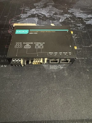 Moxa AWK-1137C Industrial 802.11a/b/g/n Wireless Client 10/100 Mbps Ethernet - Image 1 of 4