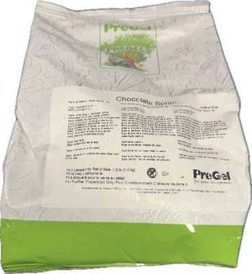 4.4 lbs (2.2 x 2 Bags) Chocolate Sprint Pregel Gelato Powder Mix 4/17/2026 - Image 1 of 2