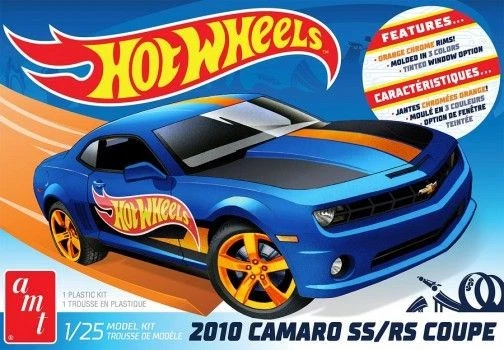 AMT 1255 MAQUETA COCHE CHEVY CAMARO HOTWHEELS 1/25 - Imagen 1 de 1