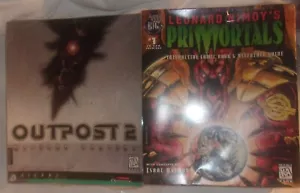 WINDOWS 95 PC SPIEL 2ER PACK NEU SEALED NIMOY'S PRIMORTALS OUTPOST 2 GETEILT - Bild 1 von 3