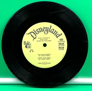 Disneyland Songs From Babes in Toyland Disneyland Story Reader Record Long Play - Imagen 1 de 3