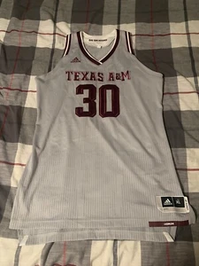 Adidas Texas A&M Aggies Emer Nichols Women’s Basketball Jersey Size XL Gray Grey - Picture 1 of 14