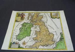 Antique Map of Great Britain and Ireland by Philipp Cluver 1697 - Picture 1 of 6