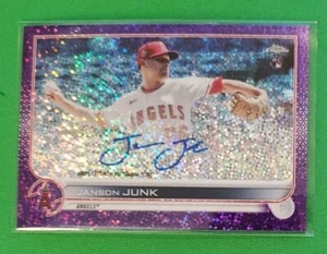 2022 Topps cromo Janson refractor de mochas púrpura chatarra automático/299 #RA-JJ radiocontrol - Imagen 1 de 2