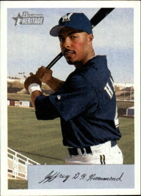 2002 Bowman Heritage #349 Jeffrey Hammonds - NM-MT - Image 1 of 2