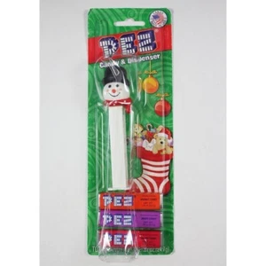 PEZ Snowman Candy Dispenser Christmas Holiday 2014 NIP - Picture 1 of 2