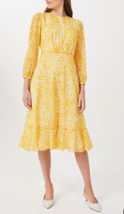 HOBBS LONDON Lexi Jacquard Dress Size US2 UK6 Orig. $355 NEW