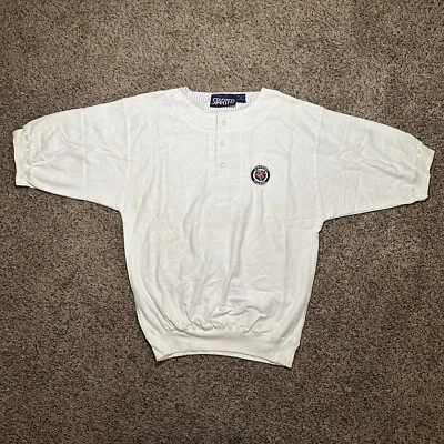 Suéter de los 90 MLB Boston Detroit Tigers Camiseta de Béisbol Talla L Algodón De Colección Foto 1 de 4