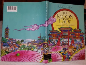 Tan, Amy: The Moon Lady ** Signed ** HB/DJ 1st/1st - Picture 1 of 4