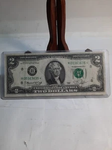 1976 Star ⭐️ Note $2 Dollar Bill St. Louis MO H 00363635 - Picture 1 of 4