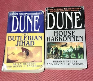 Lot 2 Dune House Harkonnen Butlerian Jihad Paperback Set Brian Herbert - Picture 1 of 2