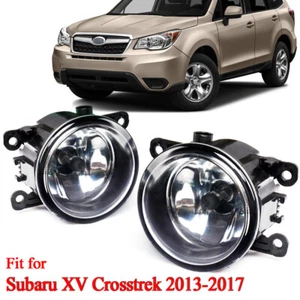 2pcs LED Fog Lights Front Bumper Lamp Fit Subaru XV Crosstrek 2013-2020 - Picture 1 of 10