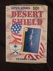 OPERATION DESERT SHIELD 1991 COLLECTOR SET of 110 PACIFIC TRADING CARDS SEALED